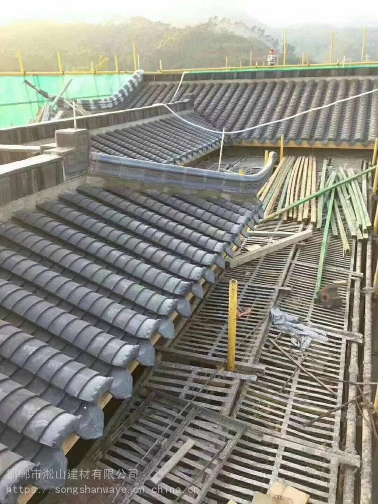 青瓦价格 瓦片屋顶怎么装饰 古建瓦厂哪里有 淞山建材