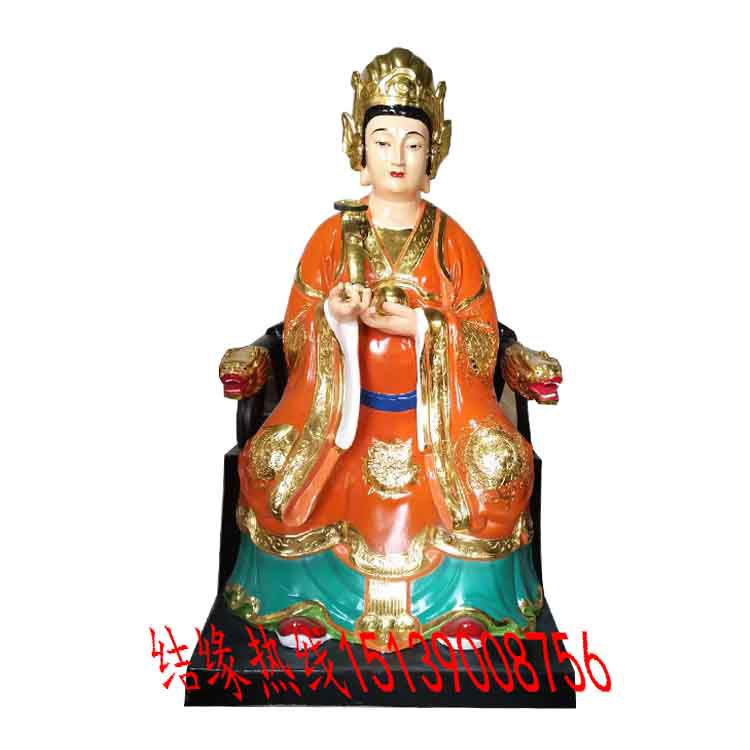 工艺品,礼品 祭祀宗教用品 宗教法器,法物 三霄娘娘佛像彩绘/送子娘娘