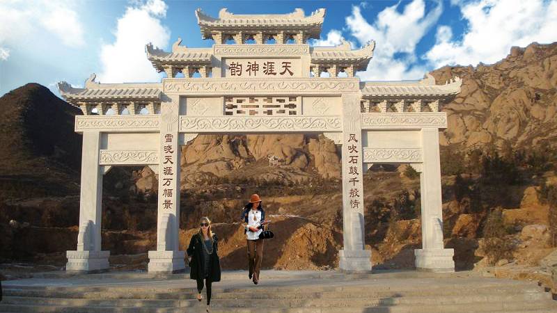 牡丹江市牌楼石雕景区经典定做关于名建筑设计图片