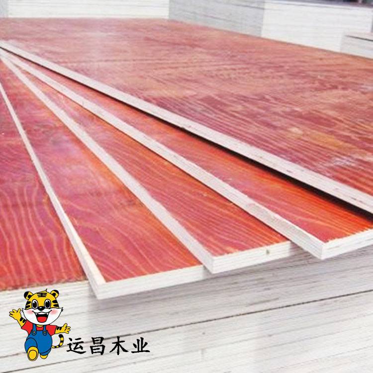 运昌 建筑模板木板 杨木芯板 厂家直销 耐腐蚀 表面平整易脱模