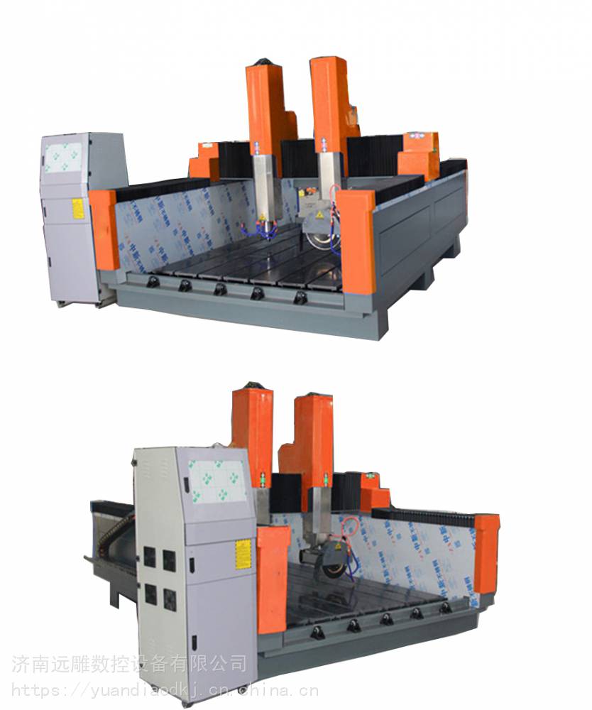 重型石材仿形切割机 远雕数控一锯一雕石材切割机
