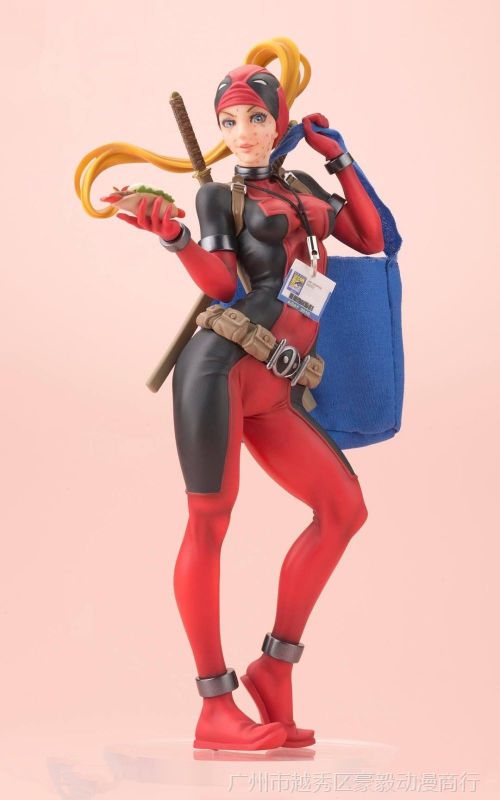 lady deadpool x战警 女死侍 死侍女士 去了漫展ver.盒装手办模型