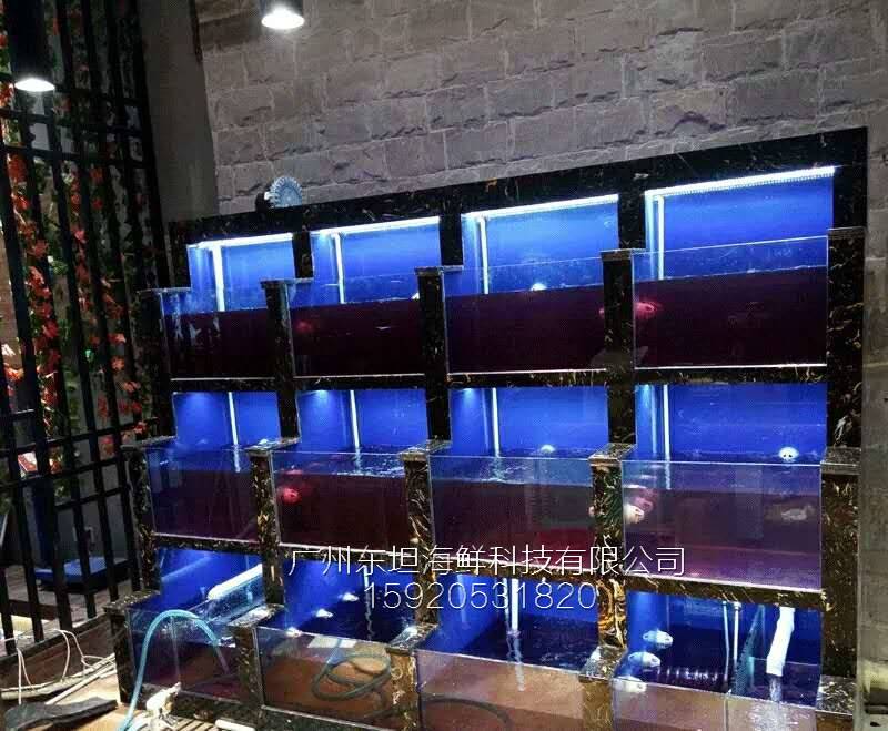 荔湾西关海鲜池设计-海鲜鱼池养殖-广州生猛海鲜鱼池
