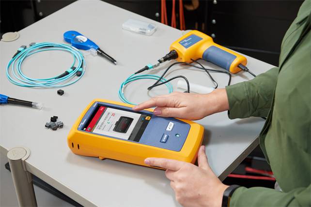全新福禄克fluke fi-3000光纤检测显微镜mpo光纤测试仪