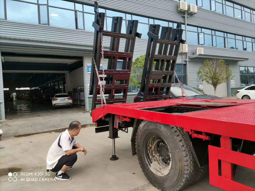 4米拖板车 10吨挖机平板车 现车促销