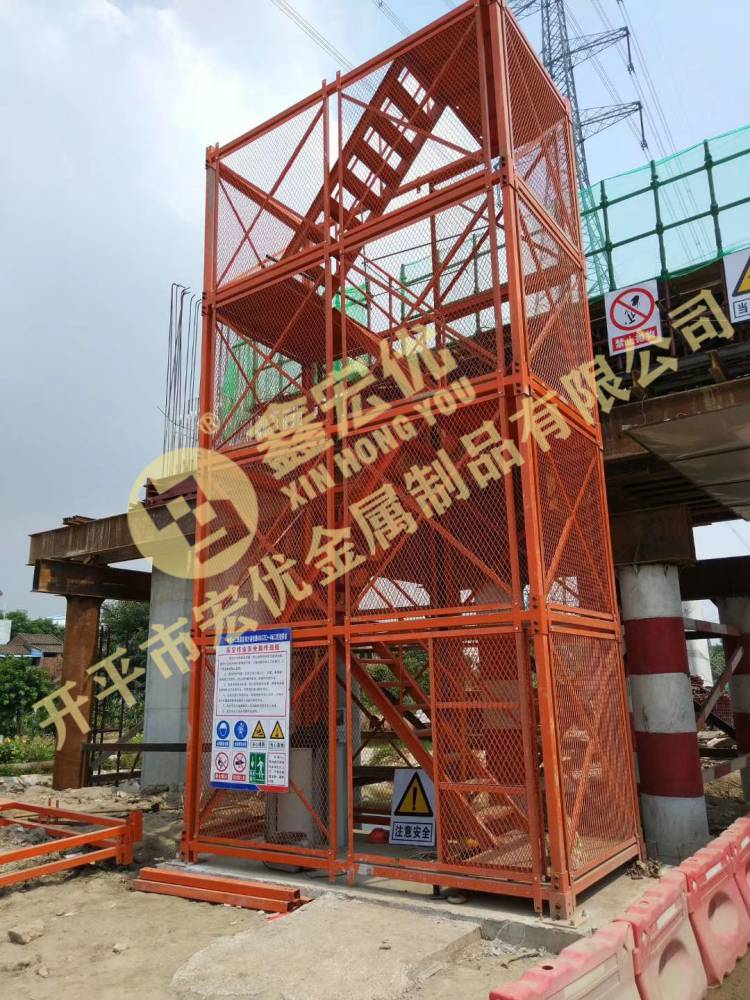 梯笼爬梯 销往重庆贵州 建筑施工梯笼 现货现发   上一个       安全