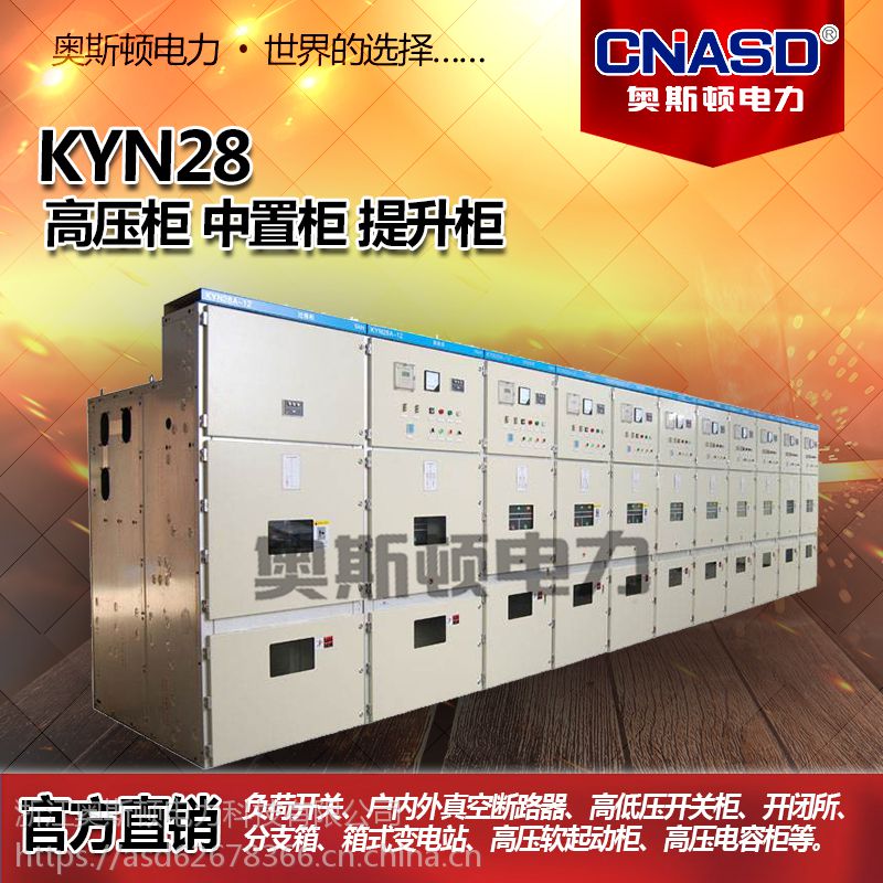 10kv高压进线柜户外开半闭所提升柜高压中置式开关柜28柜高压柜