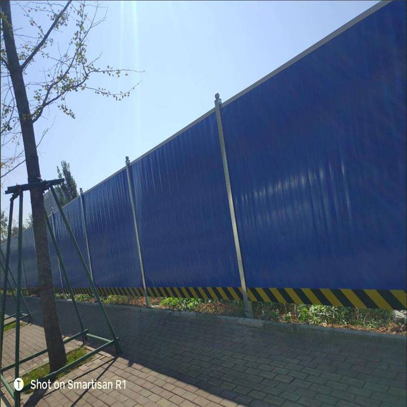 家装,建材 设施及施工材料 建筑护栏 福州工地彩钢板围挡 彩钢喷绘