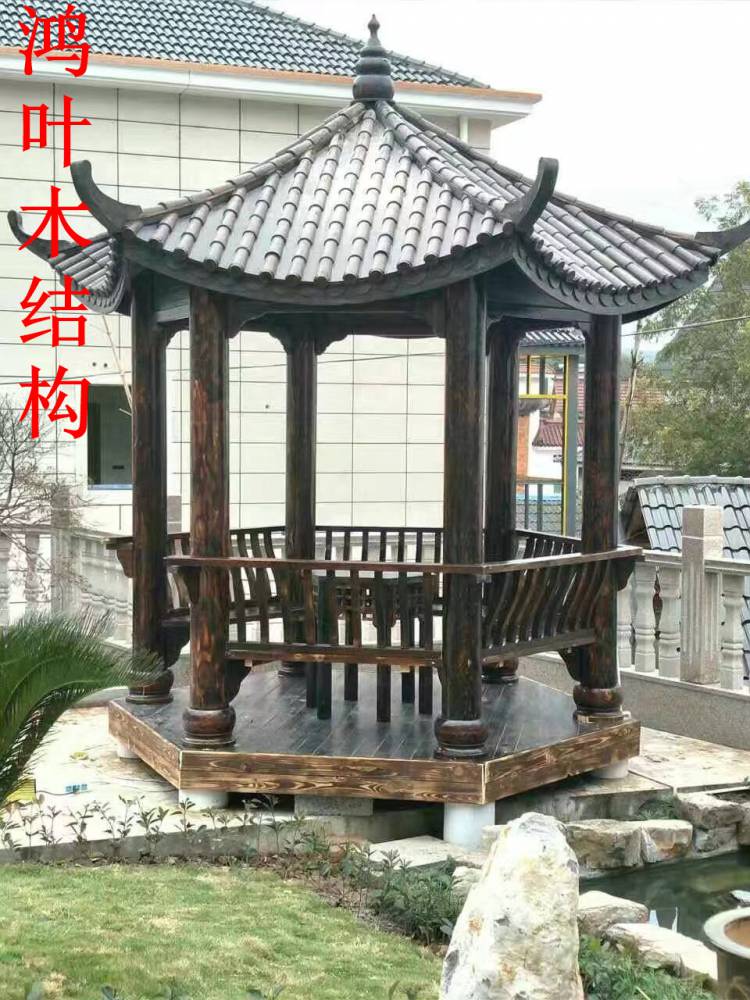 订做仿古亭子,四角亭 六角亭,八角亭,双层重檐亭,泉森景观凉亭,休闲