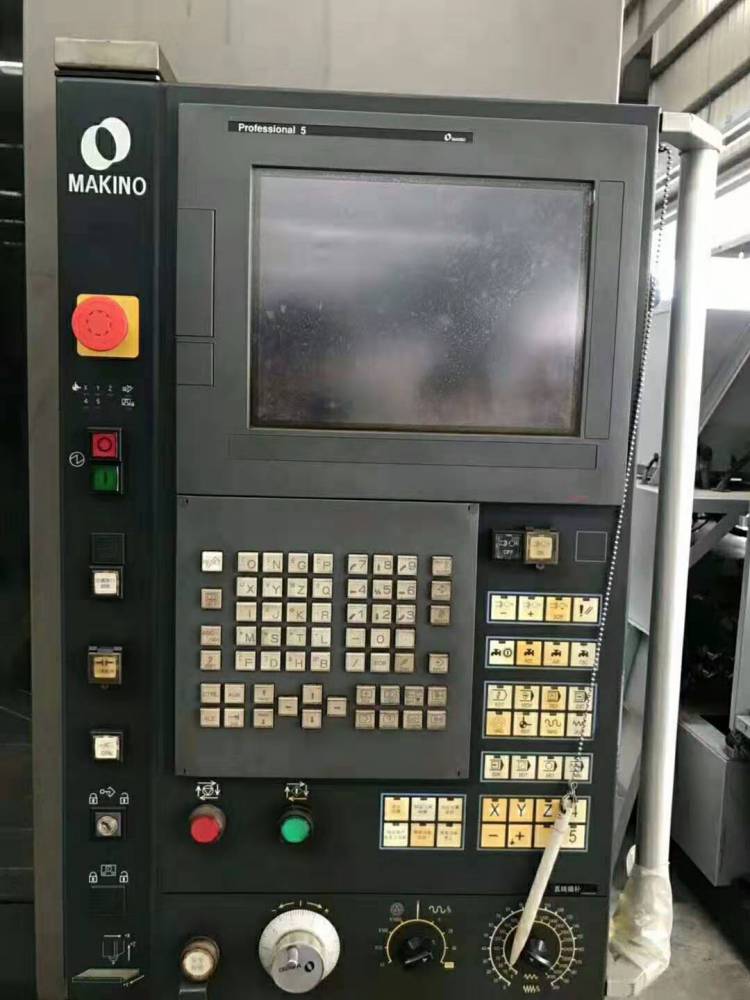 工厂转型低价处理二手牧野p5系统{日本牧野f3高速立式加工中心}二手
