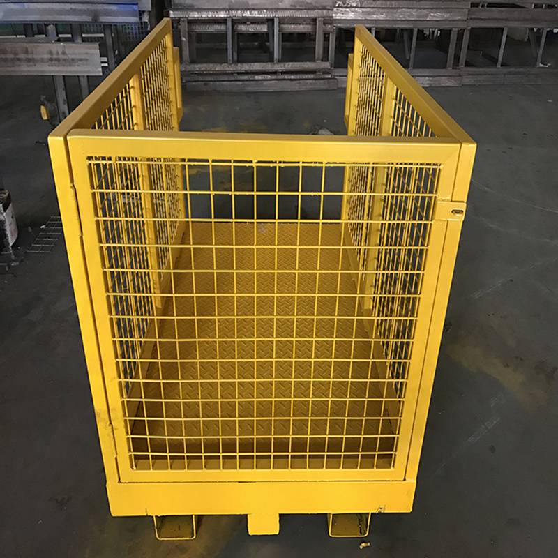 铁丝网箱 折叠式仓储笼 可折叠仓储笼