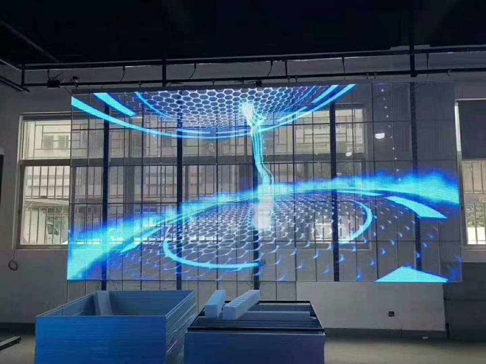 led全彩屏p1-10室内外小间距租赁屏箱体透明屏异形圆柱屏辰嘉盛