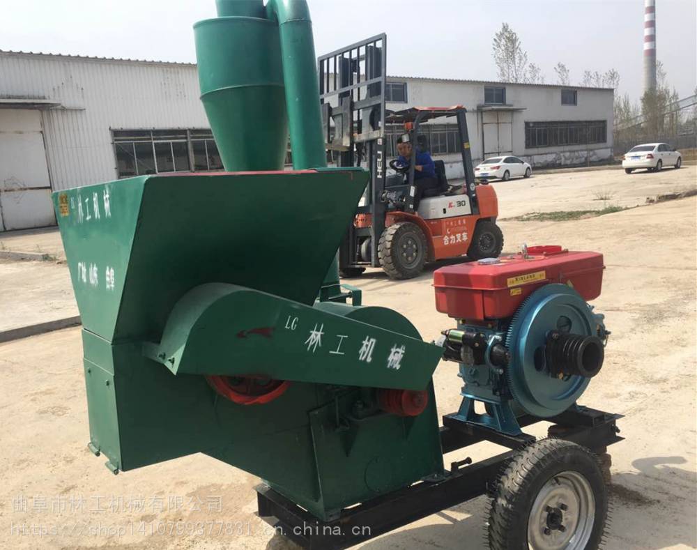自动喂料粉碎机大型玉米秸秆粉碎机农业养殖畜牧机械