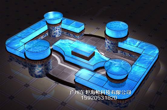 广州同德围海鲜鱼池设计图-土建海鲜池-广州可海鲜池安装