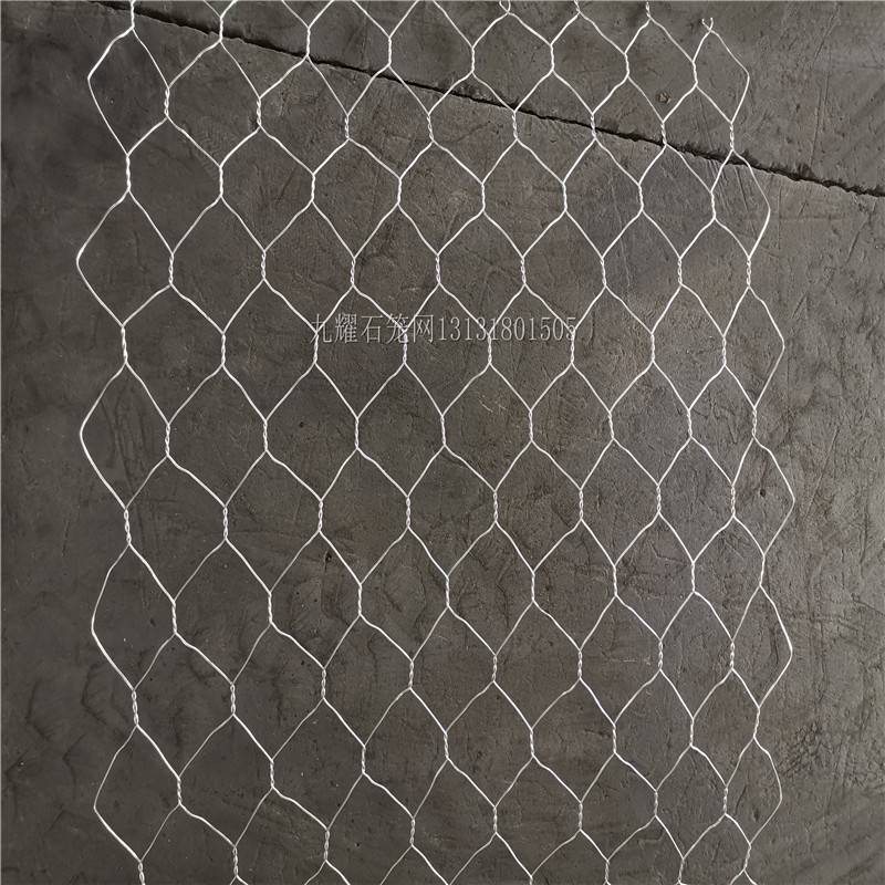普镀锌六角网 防汛格宾网箱 锌铝合金格宾网垫质量可靠