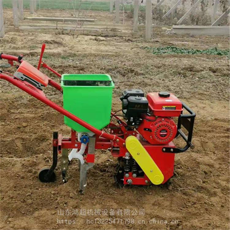 厂家批发独轮链轨式微耕机农用手扶犁地机小型播种施肥机