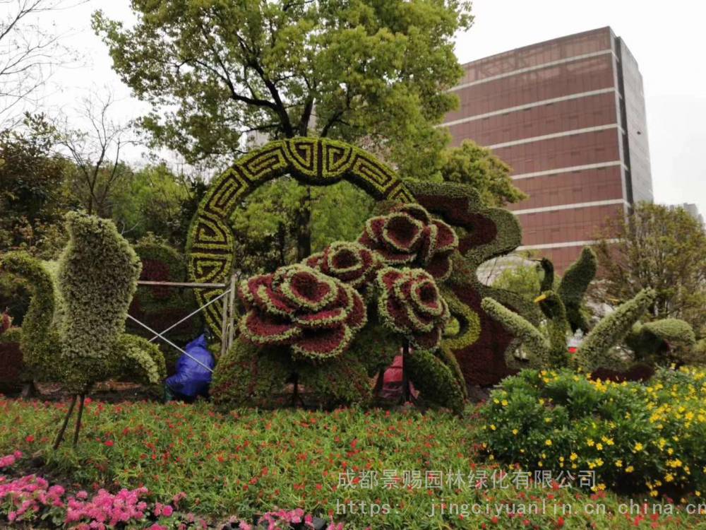 景观绿雕定制厂家,真植物绿雕,仿真材质绿雕造型均接受定制