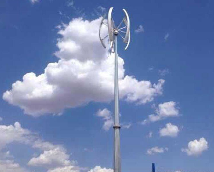 磁悬浮垂直轴h型风力发电机300w高效能发电