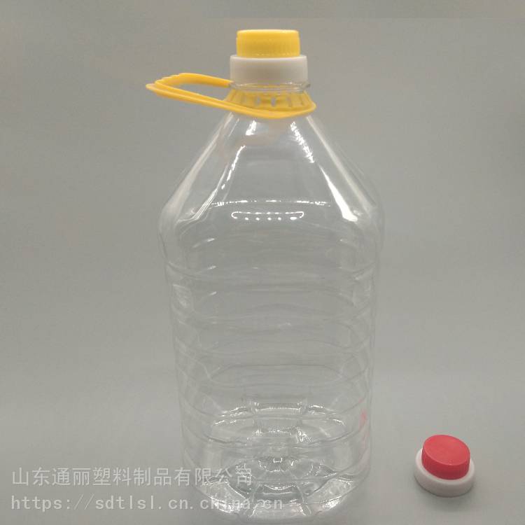 加厚花生油桶5l防盗盖食用油桶5升食品级酒桶5升塑料桶批发