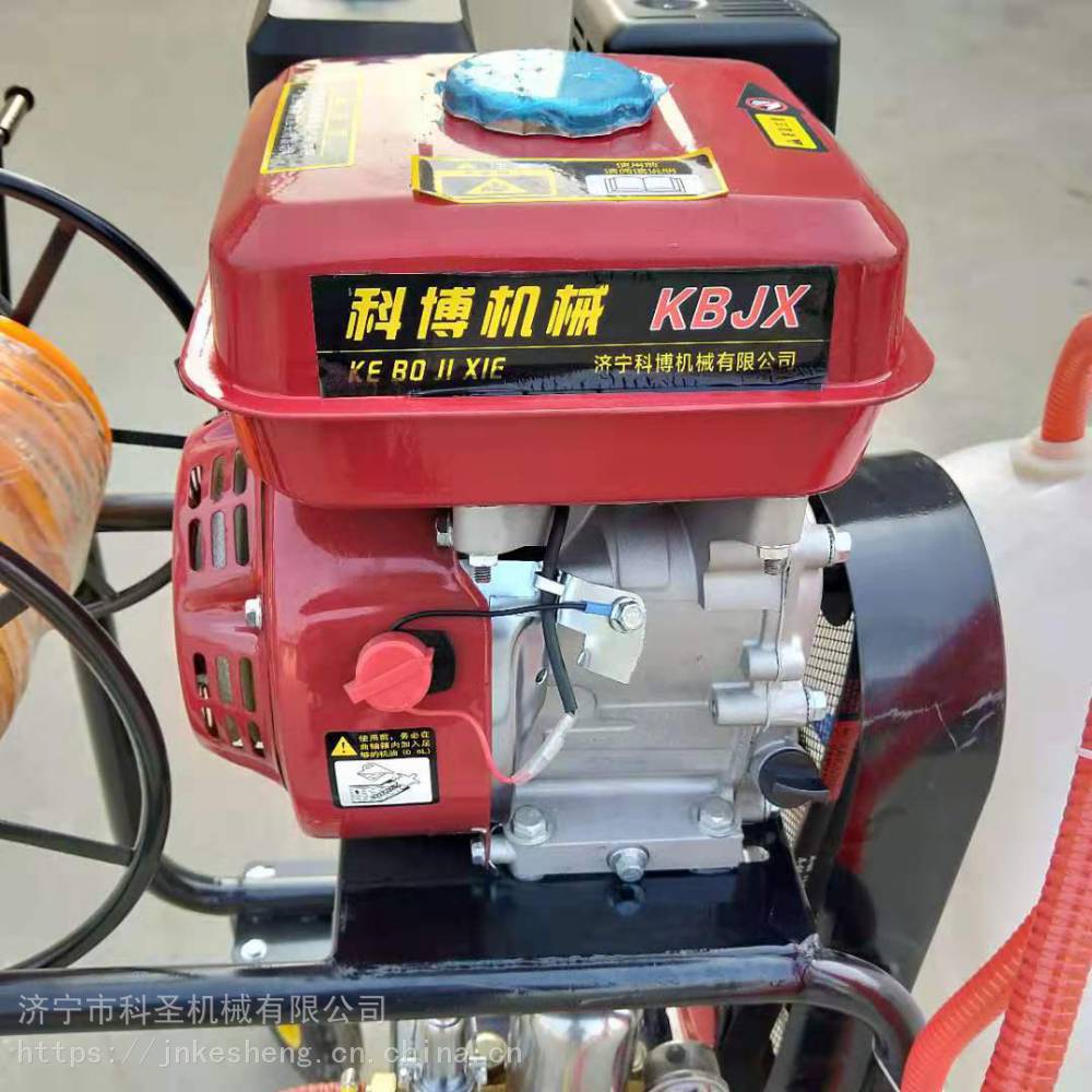 【科圣框架式电动果树高草打药机 高压农药喷雾器手推