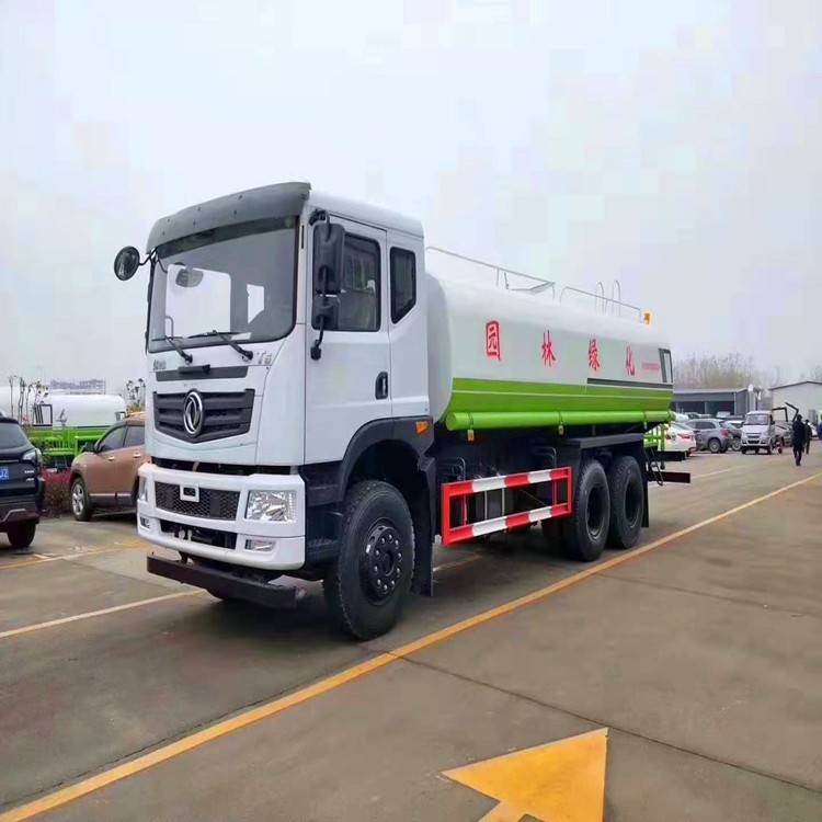 东风t5后双桥22方洒水车,eq1250glj底盘东风绿化洒水车