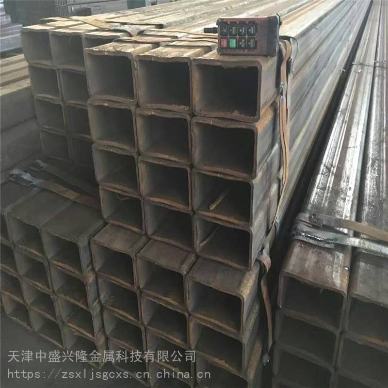 40*20无缝方矩管q235b/q355b材质 天津厂家室内库直发