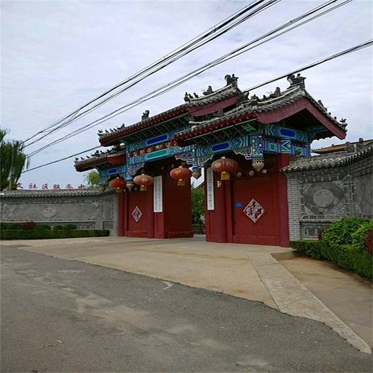 盘锦 村牌坊 ***牌楼 厂家***