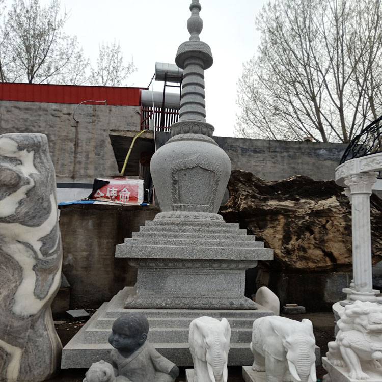 石雕石塔 石塔图片 寺院七层宝塔寺院寺庙