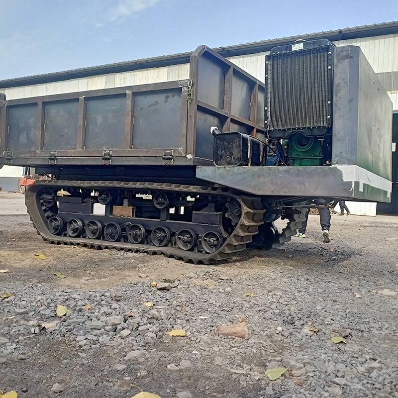 山地履带运输车厂家 小型履带翻斗车 江西雨林履带搬运车