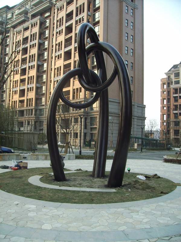 南京小区园林景观雕塑 南京不锈钢雕塑制作厂家 南京广场雕塑定制定做