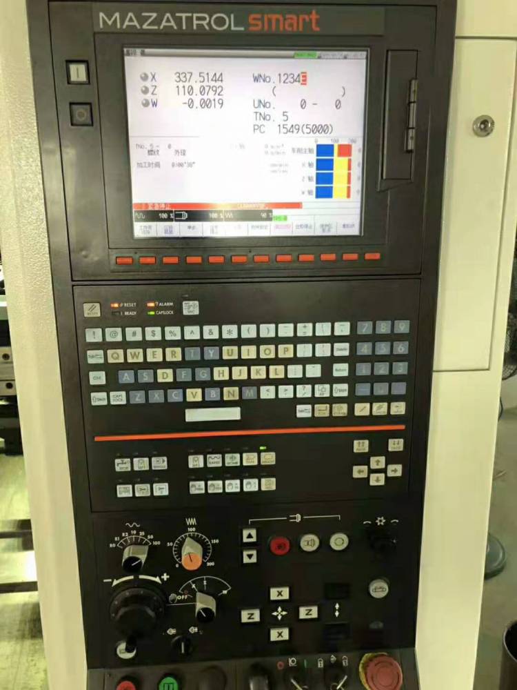 机械厂急售二手【马扎克100l数控斜身车床】二手数控斜身车马扎克系统
