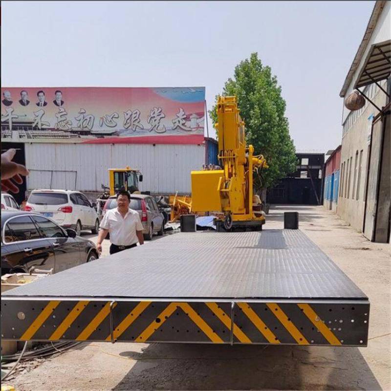 拖拉机平板车-启翔报价 平板拖车-牵引车
