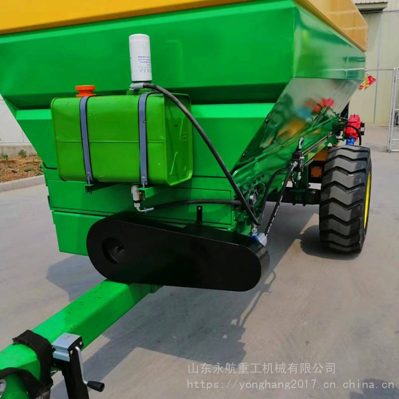 牛粪鸡粪撒粪机撒粪车湿鸡粪撒粪车 农家肥抛粪机