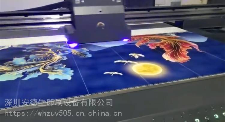 石材uv大板背景墙理光g5-3020uv打平板打印机设备生产厂家