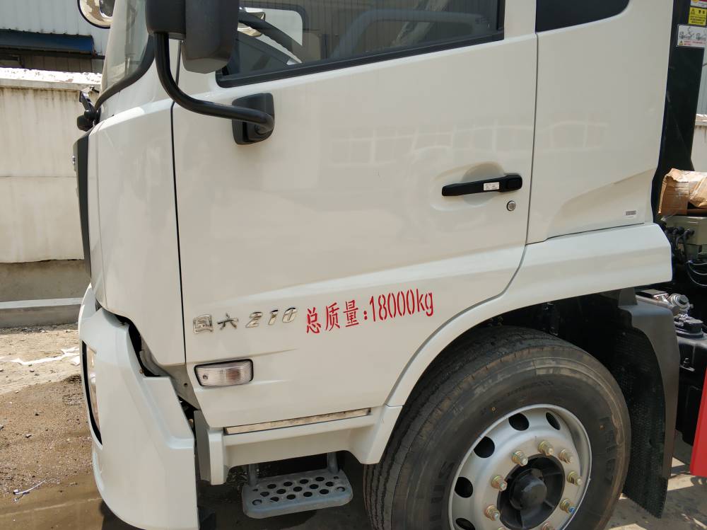 国六垃圾车 国六东风天锦vr 12方车厢可卸式垃圾车-勾