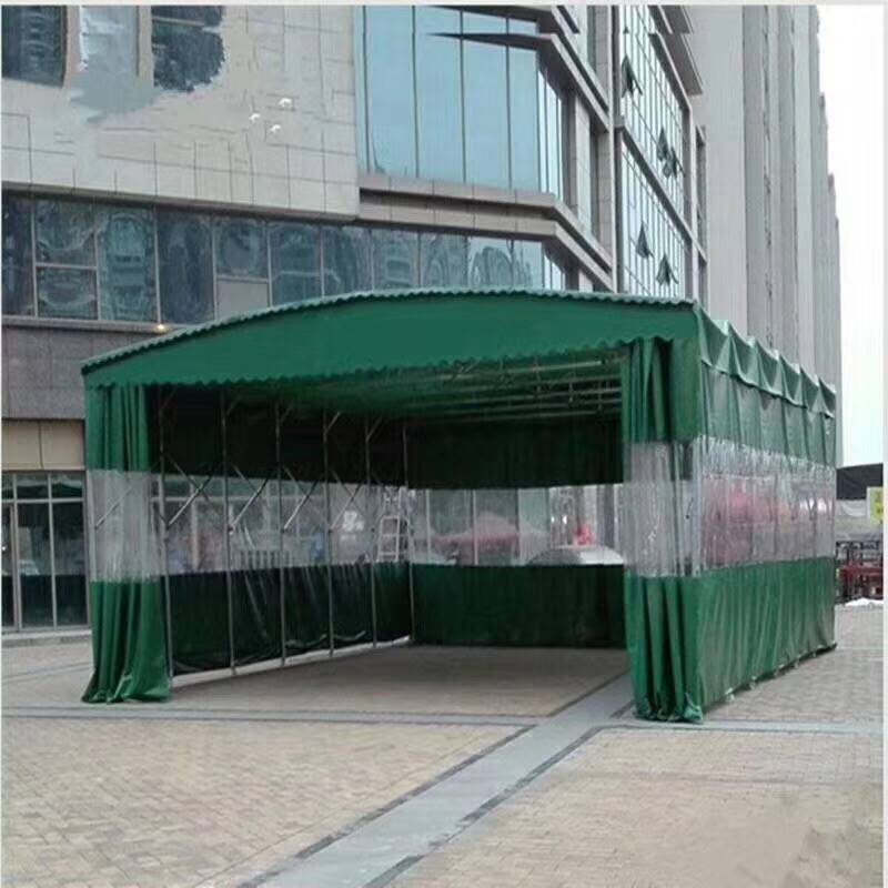 河南郑州活动棚子推拉棚活动蓬收缩临时帐篷
