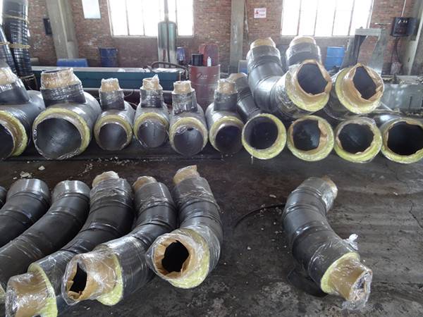 沧州蒸汽钢套钢预制直埋保温管现场安装