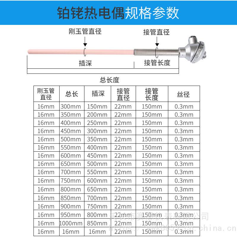 双铂铑热电偶wrp-130分度表
