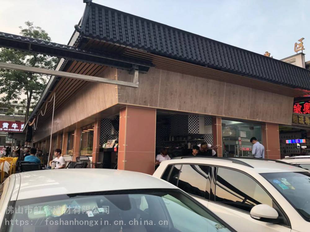 安徽街道门头瓦 中式围墙仿古瓦 仿古屋檐瓦 一体马头围墙瓦