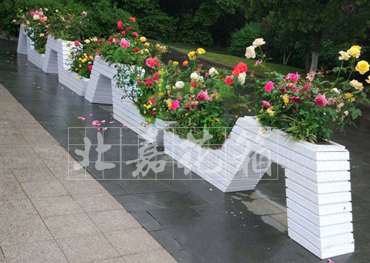 北嘉pvc高跟鞋造型花箱道路隔离花箱公园广场花箱花槽景观绿化花箱