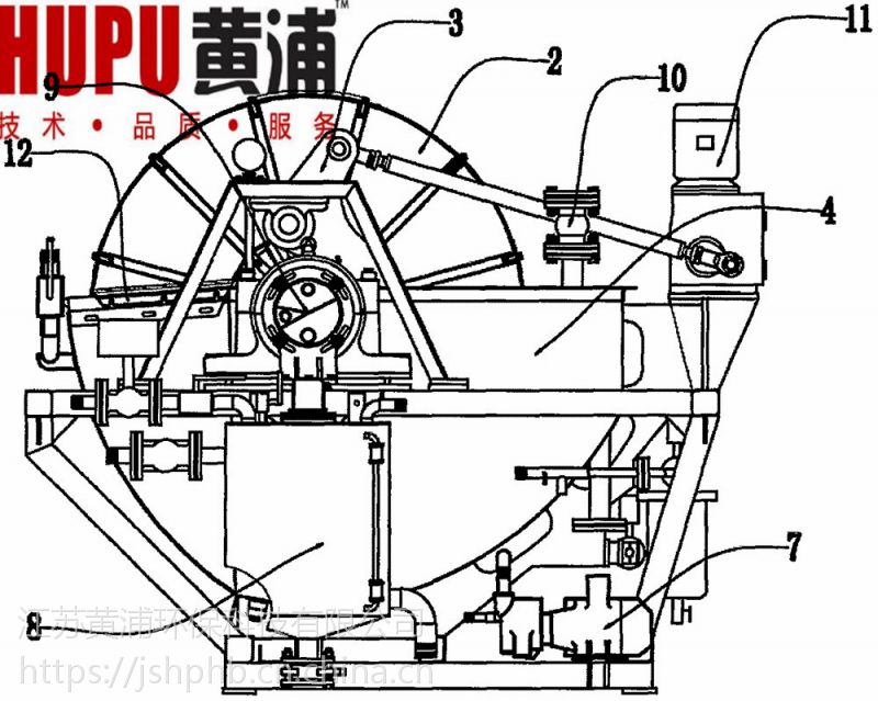 黄浦厂家直销环保陶瓷盘式过滤机内蒙真空圆盘脱水机四川污泥固液分离