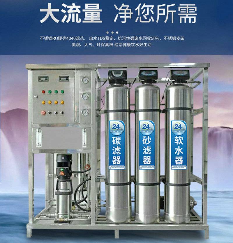 二级反渗透ro edi电去离子超纯水设备 世骏纯水科技专业生产厂家
