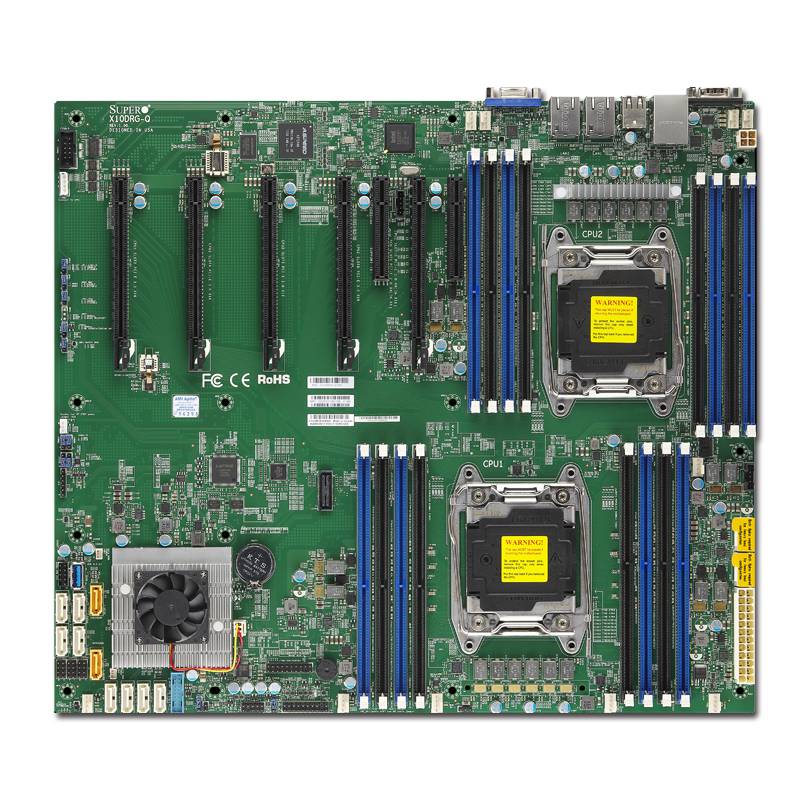 supermicro超微x10drgq双路工作站主板gpu服务器1080ti显卡