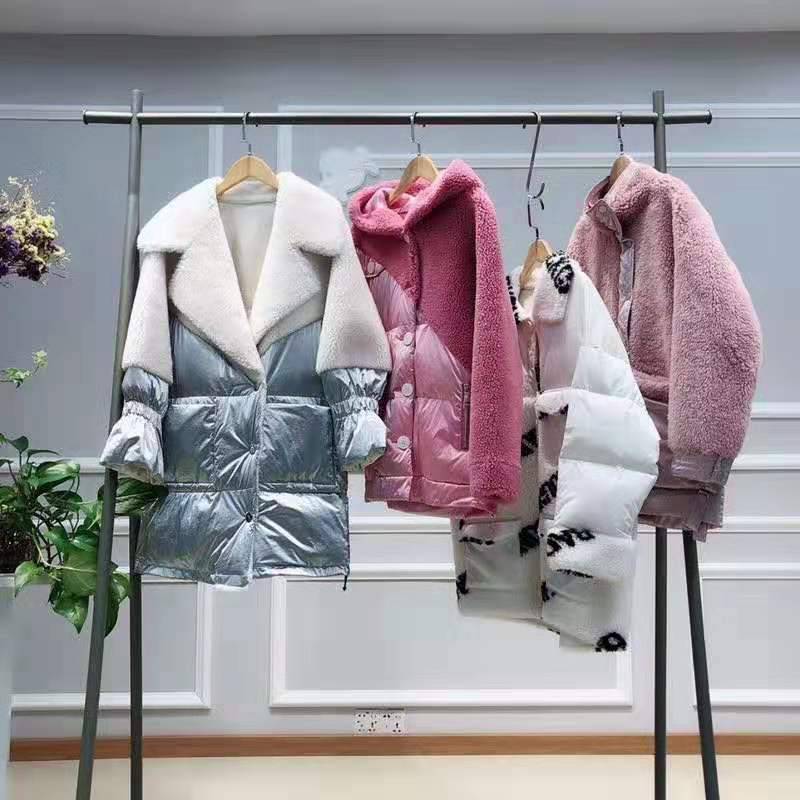 fdmni秋冬装羽绒服派克服外套大衣折扣女装品牌女装批发
