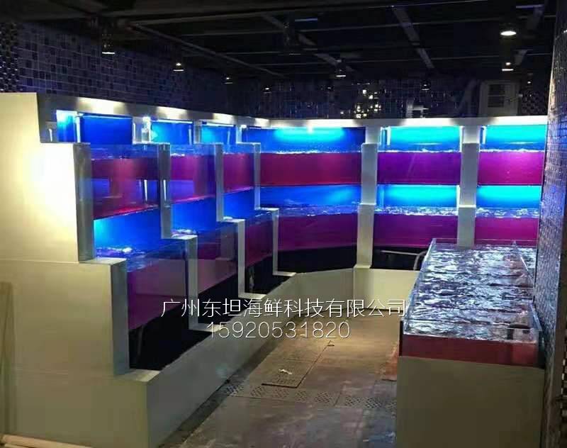 荔湾黄岐海鲜池定做电话-海鲜塑料池箱-广州超市海鲜池订做