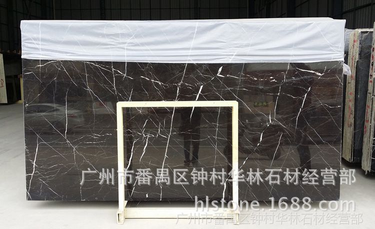黑罗兰大理石 黑色大理石 进口天然石材 加工订制