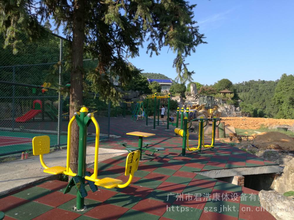 广州室外健身器材新***健身器材太极推手器公园健身路径