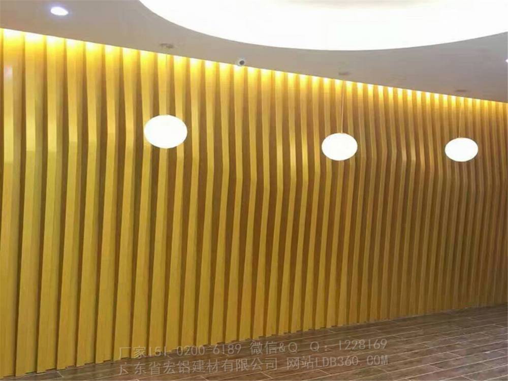 铝方通背景墙cad来图定制 铝方通专业生产厂家装饰板