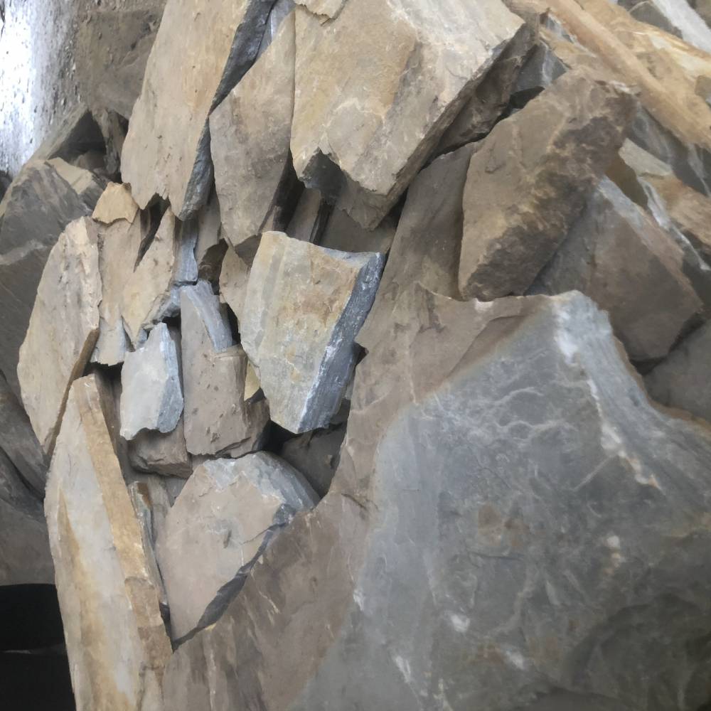 天然乱型石庭院地铺花园路防滑汀步石踏步石不规则碎拼江西青石板