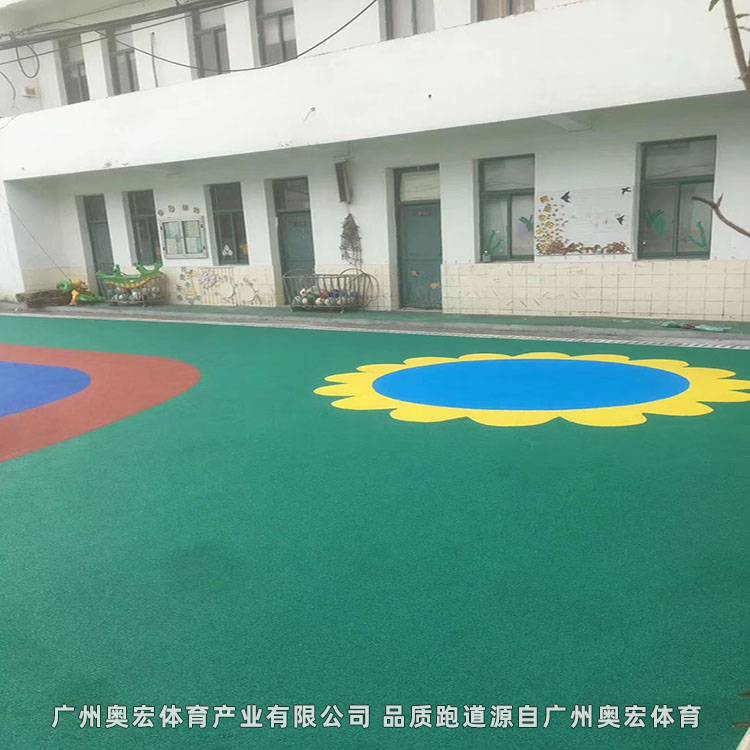 九江塑胶活动场地 江西幼儿园epdm跑道 鹰潭活动场地 环保耐用 质优